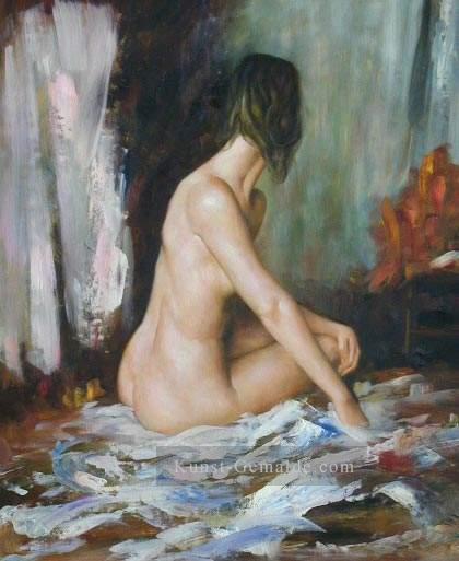 nd020eD Impressionismus weiblichen Akt Ölgemälde